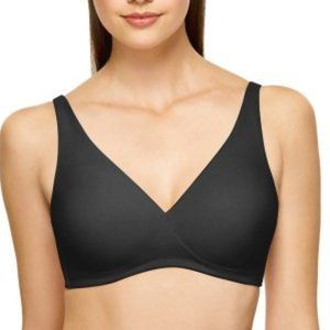 Wacoal Perfect Full Figure Wire Free Bra Black 42C